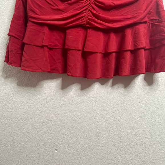 Y2K *BCBGMAXAZRIA flirty red dress! - Picture 2 of 11